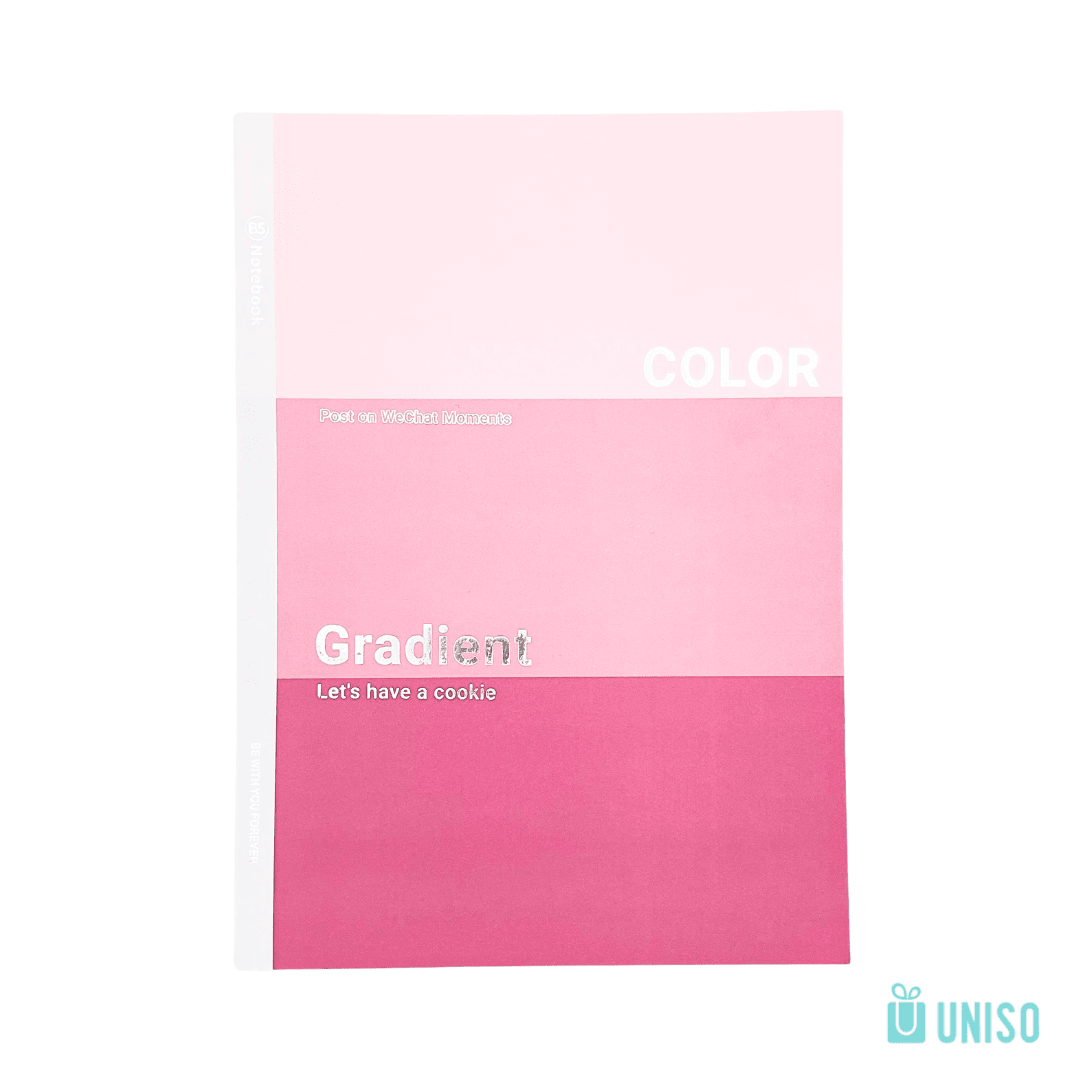 Caderno Brochura Pautado B5 Color Gradient 25x18cm  40 fls - UNISO - UND