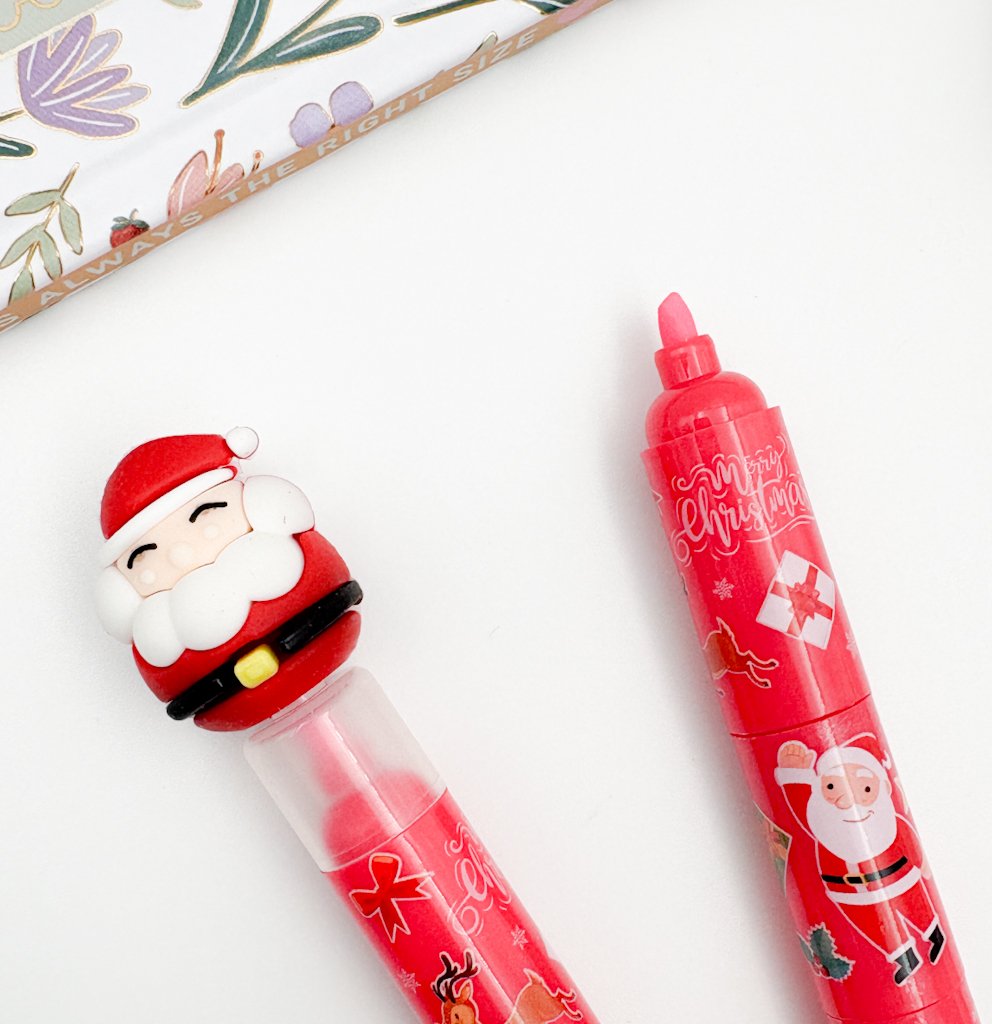 Marca Texto 3 Pontas Natal - IMPORTADO - UND
