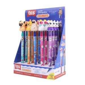 Caneta Esferográfica 1.0 Focinhos TRIS