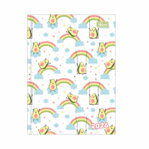 Agenda Costurada 12,3 x 16,6 cm SPICE FEMININA 2026 - TILIBRA - UND