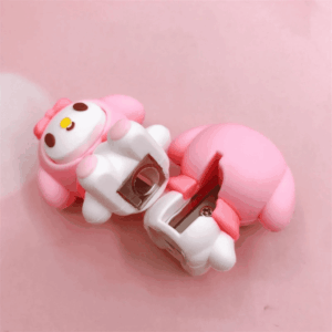 Apontador Emborrachado Fofo My melody - Cx 16 Und