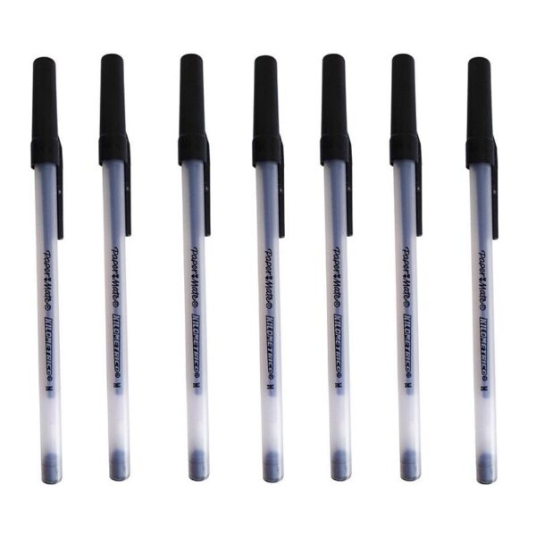 Caneta Kilométrica Pop Preta 1.0mm Papermate  - Cx 60 Und