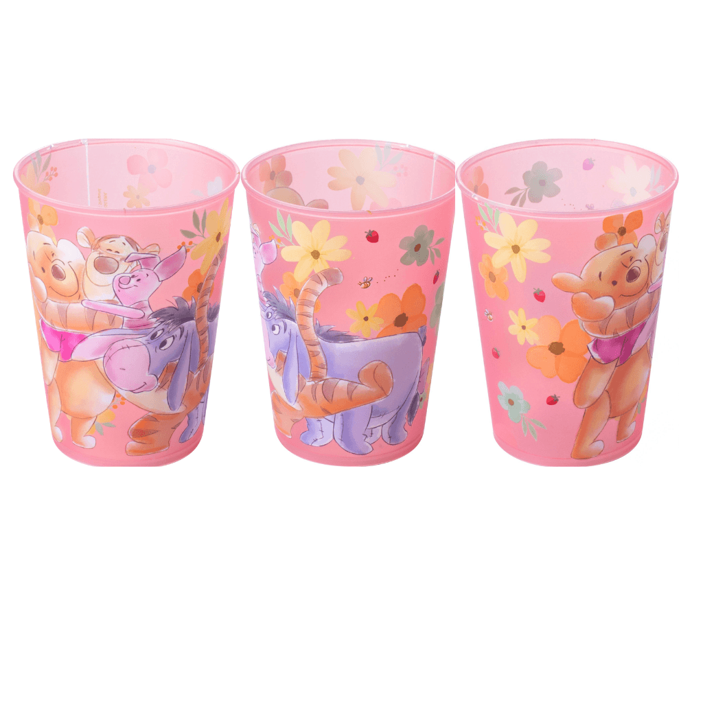 Copo Ursinho Pooh e Amigos Sortido 320 ml - PLASÚTIL - UND