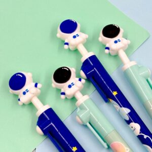 Caneta Anti Stress Astronauta Gira Gira - Kit 4 Und