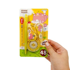 Kit bichinhos - 2 Corretivos em fita + Caneta