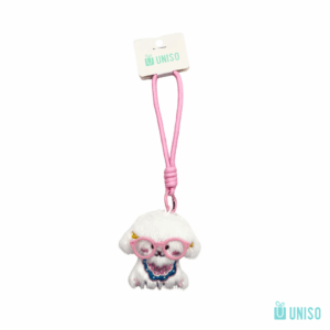 Chaveiro Tendência Charm Pelúcia Puppy - UNISO - UND