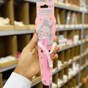 Kit Anotação Cute Coelhinho 2 Peças - FOFY - BLISTER