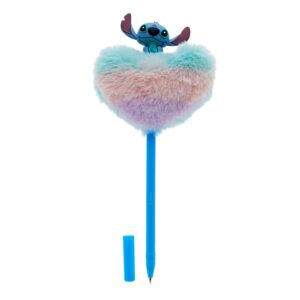 Caneta Coração Plush Stitch Azul MOLIN - BLISTER