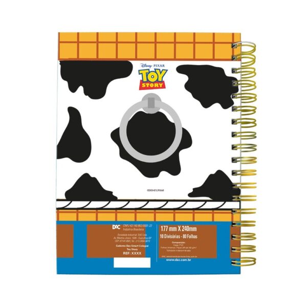 Caixa Criativa Toy Story Disney ( Caderno Colegial Smart + Porta Caneta ) - DAC