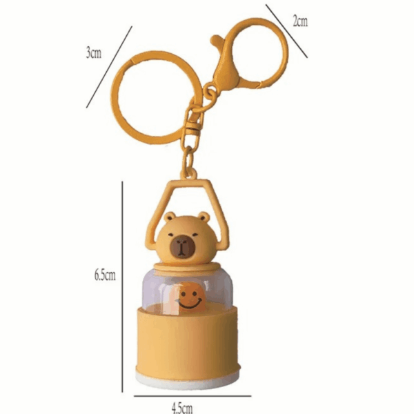 Chaveiro Capivara Luminosa