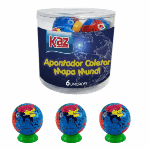 Apontador Mapa Mundi KAZ - POTE 6 UND