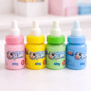 Milk SLIME Glossy Vaquinha 60g - KAZ - UND