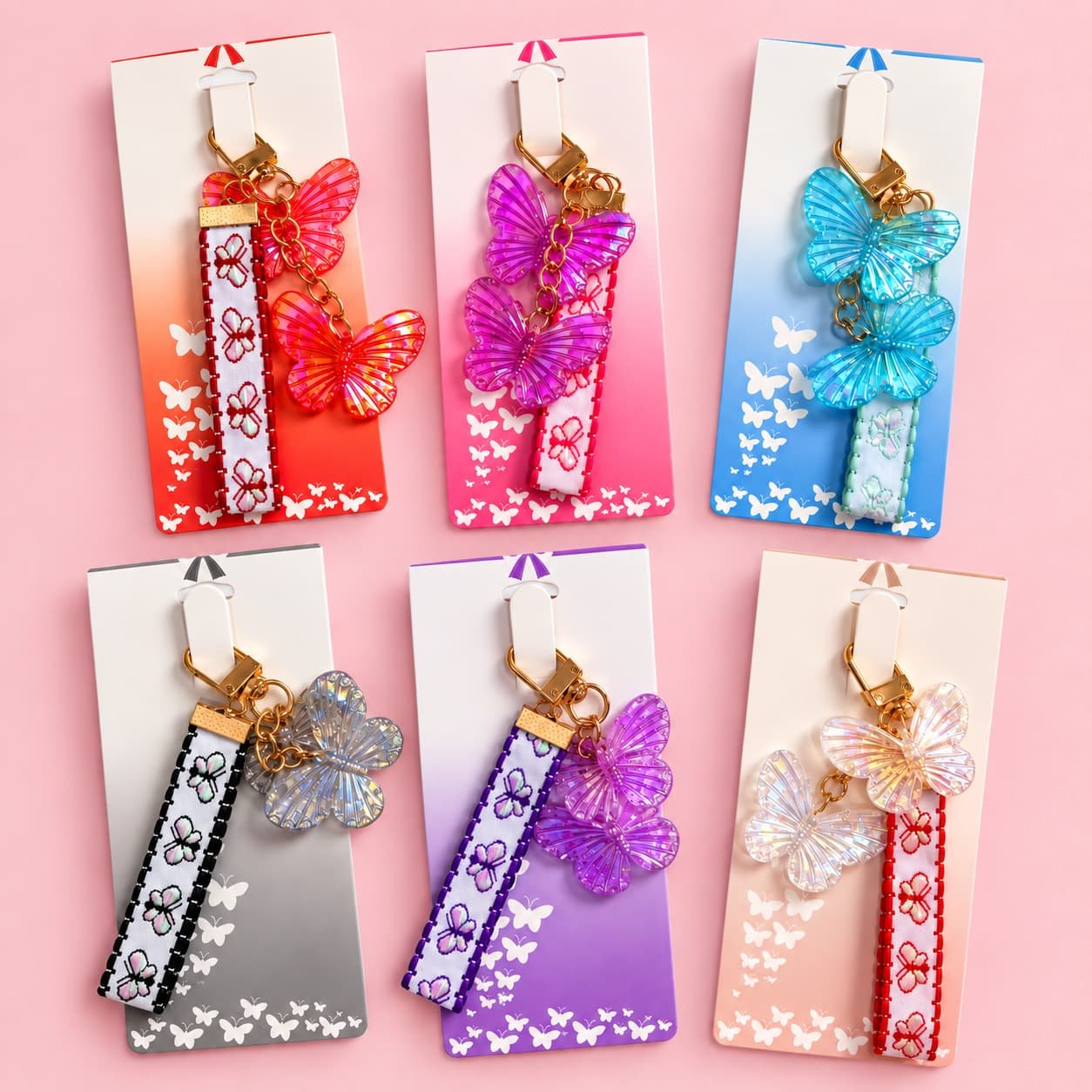 Chaveiro Tendência Charm Borboleta
