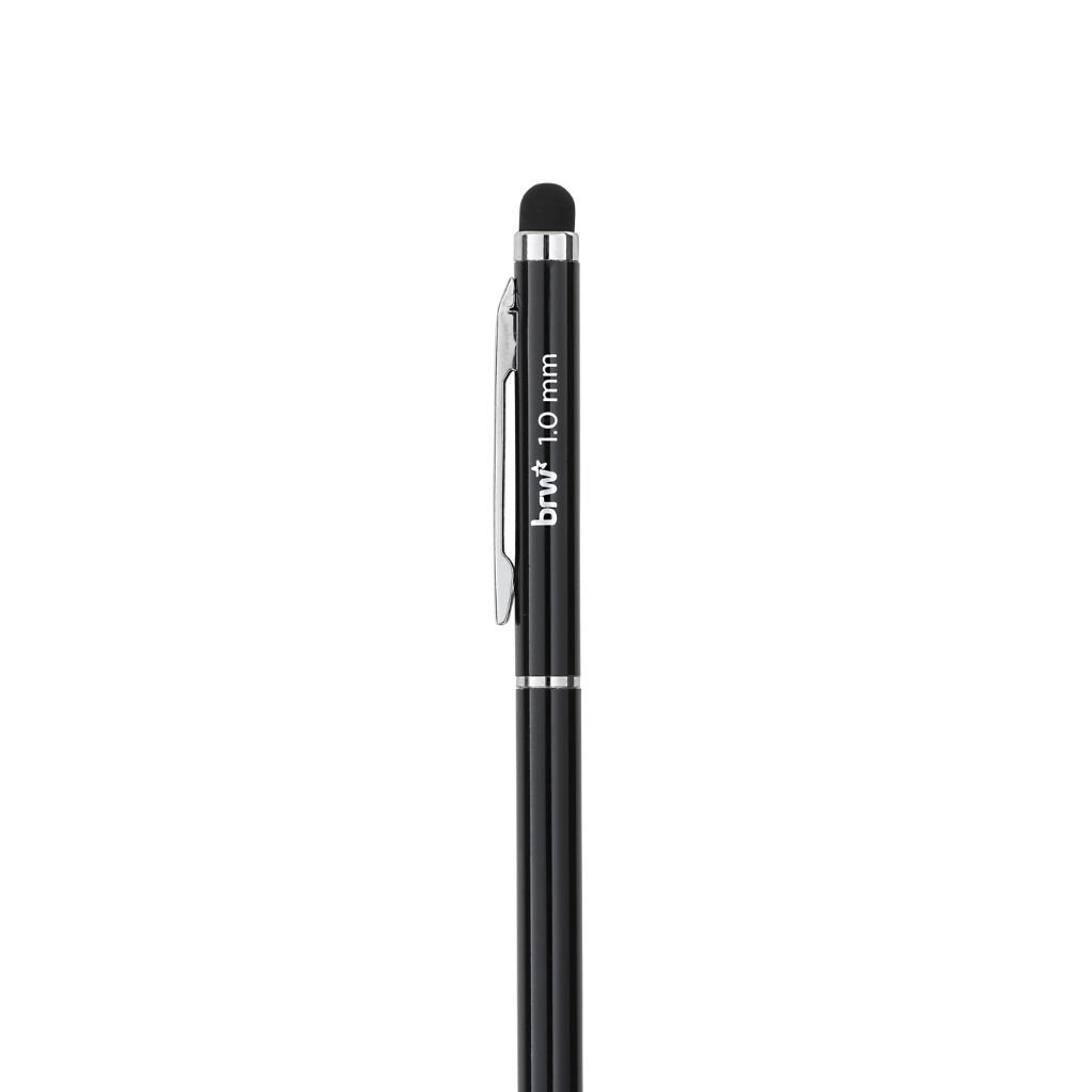 Caneta Esferográfica Metálica 1.0mm c/ Touch - BRW - UND