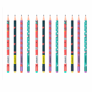 Lápis Hb Game c/ Borracha Leo e Leo - 12 Und