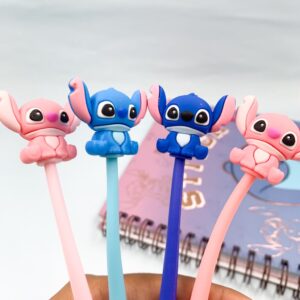 Caneta Flexível Dançante STITCH e ANGEL - UND