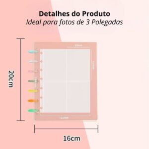 Álbum para Photocards de Disco Kpop Binder A5 20x16cm- IMPORTADO - UND