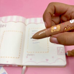 Caneta 6 Cores Ursinho Kawai
