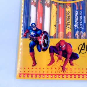 Caneta Fofa Apagável Heróis - Blister 12 Und