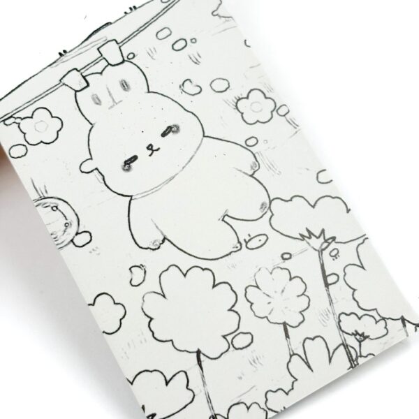 Kit Desenho Mágico + Aquarela Coelhinho Rabbit  c/ Pincel e Palitinho