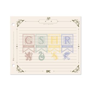Refil/Bloco com Furo Horizontal Harry Potter DAC