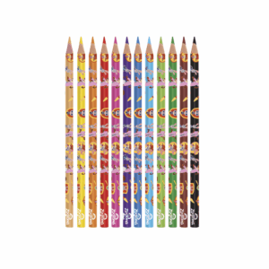 Lápis de Cor 12 Cores Zootopia - TRIS - BLISTER
