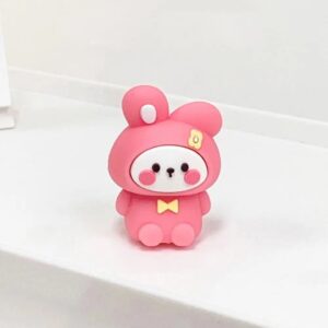 Apontador Emborrachado Coelhinho rosa