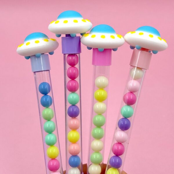 Caneta Cute Espacial - Kit 4 Und