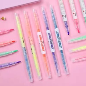 Marca Texto 2 Pontas e 6 Cores Simply Color