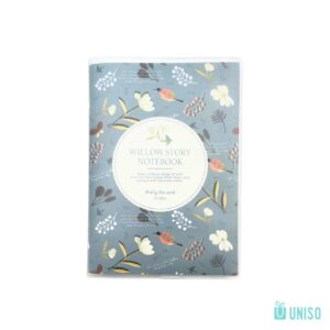 Caderno A6 Capa Protetora FLOR 9,5x13,4cm - UNISO - UND