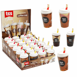 Borracha Coffee Cup Holic - TRIS - CX 24 UND