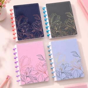 Caderno de Disco FLORESCER A5 80 Fls/8 discos -  15x21,2cm  - IMPORTADO - UND