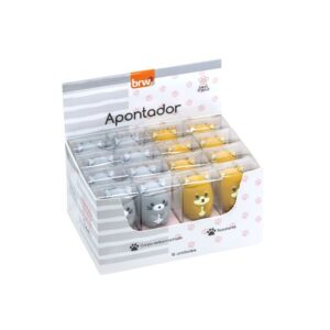 Apontador Emborrachado Best Friend BRW - Display 16 Und
