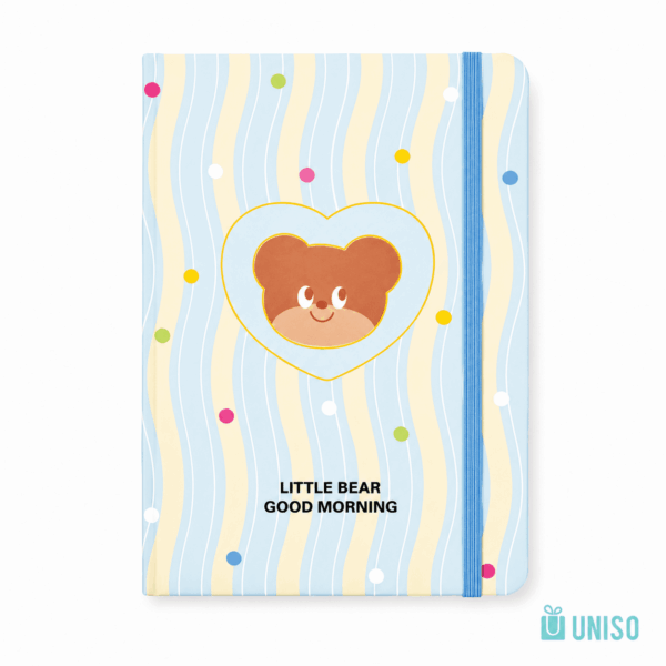 Caderno A6 Capa Dura Pautado Animal 14,5x10,5cm 96 fls - UNISO - UND
