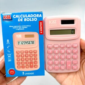 Calculadora de Bolso 8 Dígitos KAZ - UND