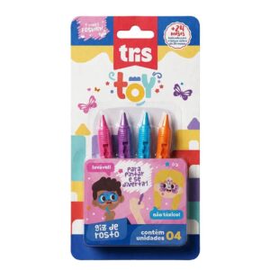 Giz Facial Toy Fashion 4 Und - TRIS - BLISTER