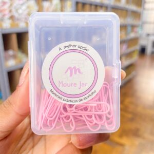 Clip de papel PASTEL c/ 24 Und  - IMPORTADO - UND