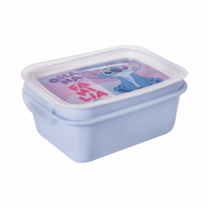 Marmita c/ Trava e Divisória STITCH 850ml PLASÚTIL - UND