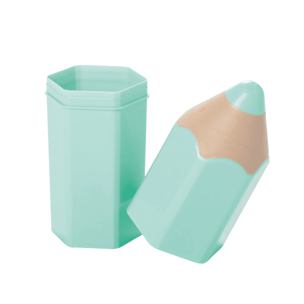 Organizador Lápis 3D Porta Objetos 6,6x6,1x 21,2cm - PLASÚTIL - UND