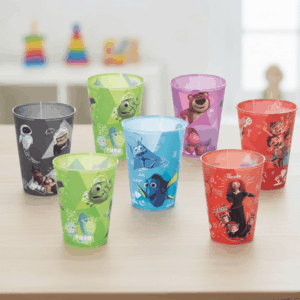 Copo Disney Pixar Sortido 320ml - PLASÚTIL - UND