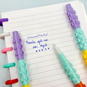 Caneta Fofa Lego - Pacote 6 Und