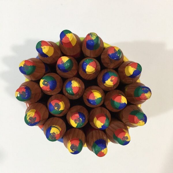 Lápis de Cor Super Jumbo Raibow 4 em 1 Tris