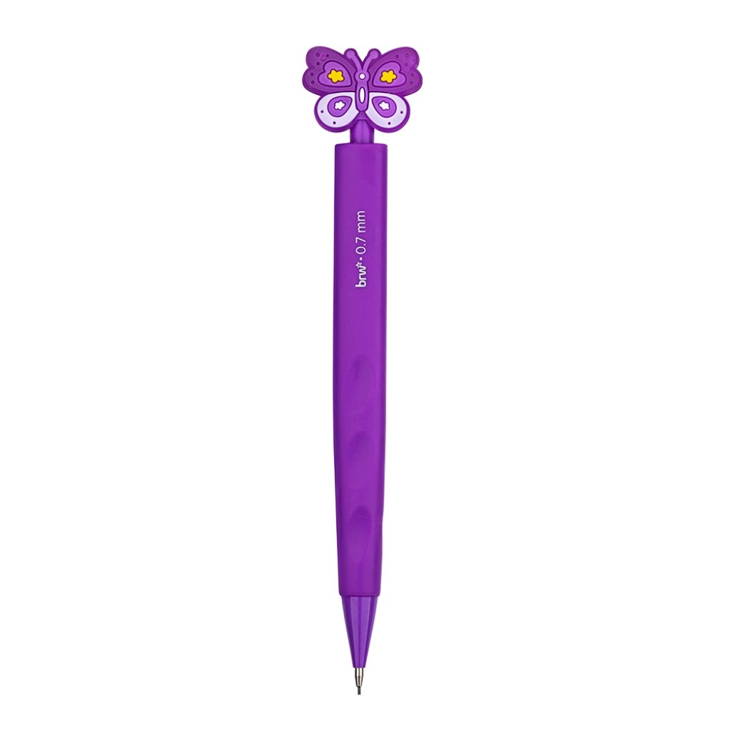 Lapiseira Plástica 0.7 mm Butterfly - BRW - CX 12 UND