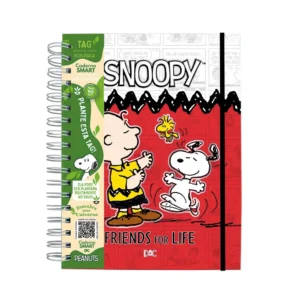 Caderno Smart Mini 80 fls Snoopy - DAC