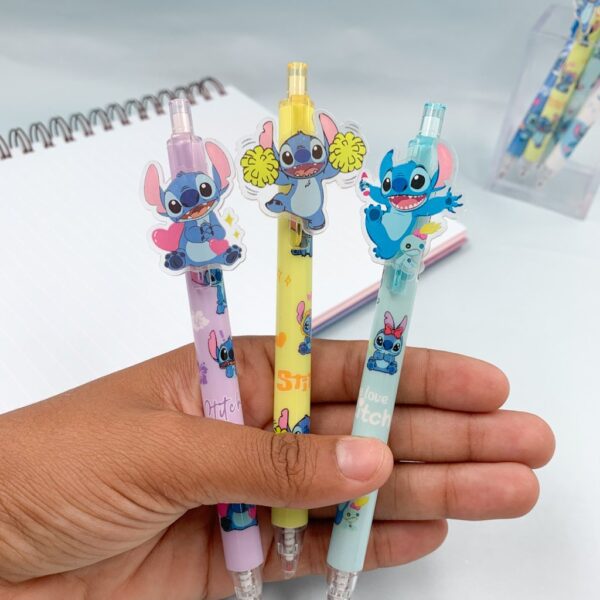 Caneta Clic Estampada STITCH - UND