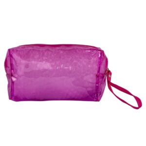 Necessaire Transparente ROSA ALEGRIA 13x9x19cm - FLORIE - UND