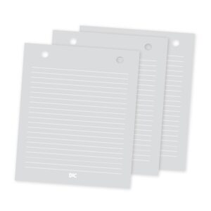 Refil Mini Fichário Vision 90 Folhas DAC