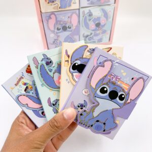 Bloco de Notas Adesivado Sanfona STITCH - CX 40 UND