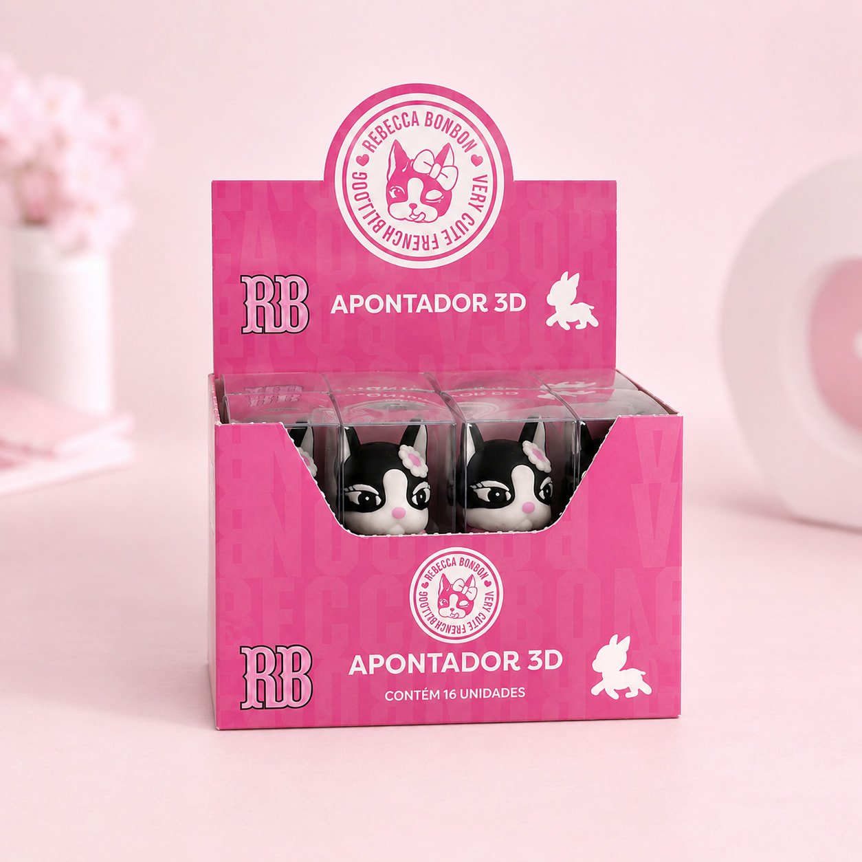 Apontador Emborrachado 3D Rebecca Bonbon - SKYPAPER - UND