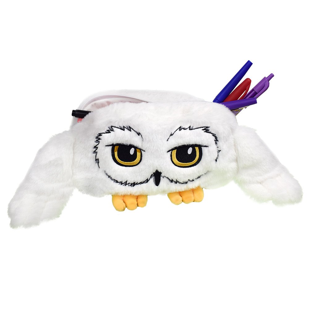 Estojo Fluffy Pelúcia Coruja Edwiges Harry Potter - DAC